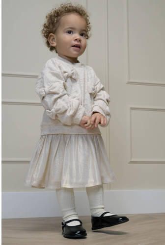 Le Chic sweatjurk beige Meisjes Katoen Ronde hals Effen - Foto 2