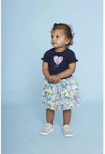Le Chic T-shirt met katoen blauw Printopdruk 86 | T-shirt van - Foto 3