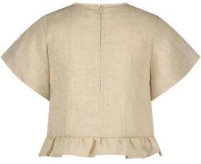 Le Chic top EVOLY beige Meisjes Polyester Ronde hals Effen 104