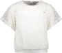 Le Chic T-shirt met stippen offwhite Wit Meisjes Polyester Ronde hals Stip 104 - Thumbnail 1
