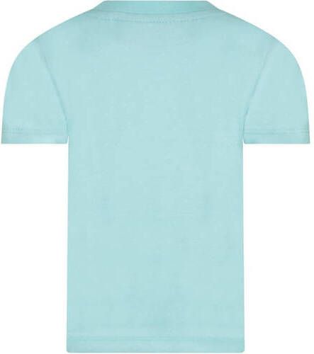 Le Chic T-shirt met katoen blauw Tekst 68 | T-shirt van
