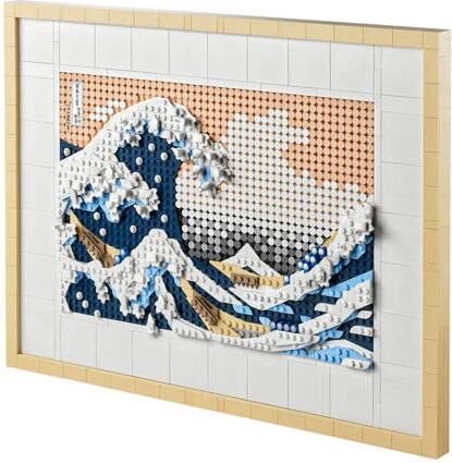 Lego Art Hokusai De grote golf Wanddecoratie Set 31208 Bouwset