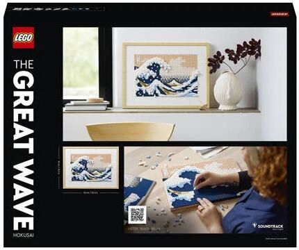 Lego Art Hokusai De grote golf Wanddecoratie Set 31208 Bouwset - Foto 3