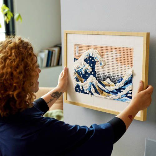 Lego Art Hokusai De grote golf Wanddecoratie Set 31208 Bouwset - Foto 2