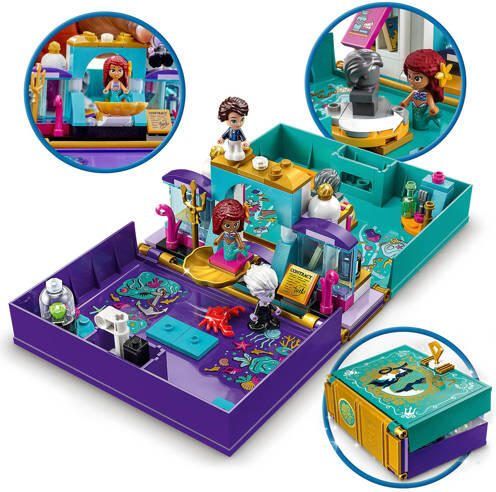 Lego Disney Princess De Kleine Zeemeermin verhalenboek 43213 Bouwset - Foto 2