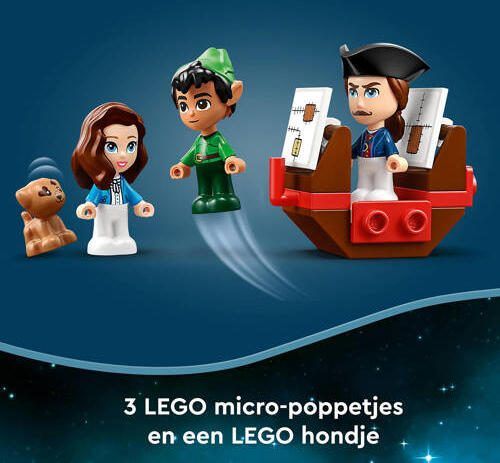 Lego Disney Princess Peter Pan & Wendy's verhalenboekavontuur 43220 Bouwset