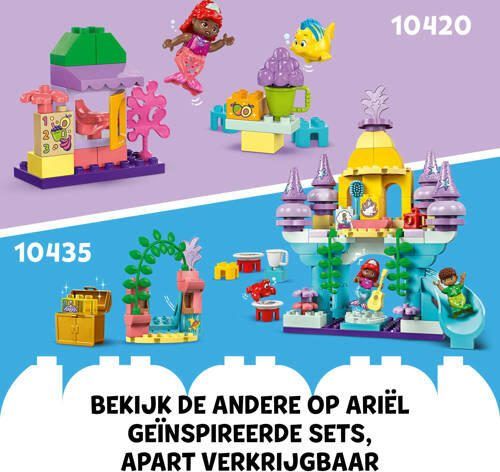 Lego Duplo Ariëls magische onderwaterpaleis 10435 Bouwset - Foto 3