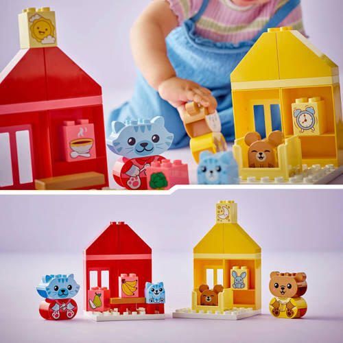 Lego Duplo Dagelijkse gewoontes – eten en slapen 10414 Bouwset - Foto 2