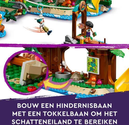 Lego Friends Avonturenkamp boomhut 42631 Bouwset | Bouwset van