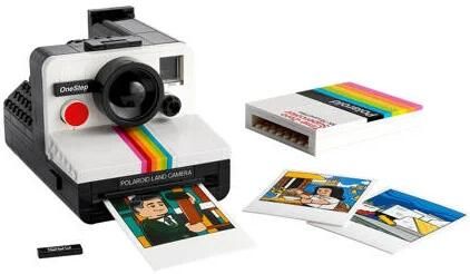 Lego IDEAS Polaroid OneStep SX-70 camera 21345 Bouwset