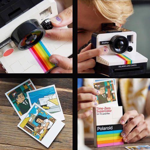 Lego IDEAS Polaroid OneStep SX-70 camera 21345 Bouwset - Foto 2