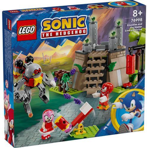 Lego Sonic the Hedgehog the Hedgehog™ Knuckles en de Master Emerald tempel 76998 Sonic Bouwset