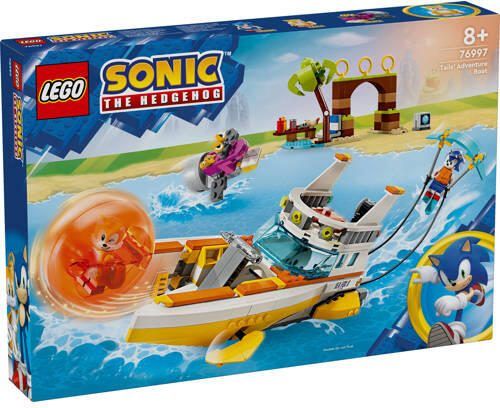 Lego Sonic the Hedgehog the Hedgehog™ Tails' avonturenboot set 76997 Sonic Bouwset