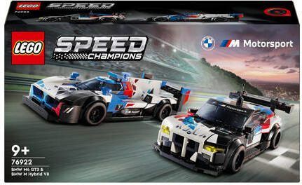 Lego Speed Champions BMW M4 GT3 & BMW M Hybrid V8 racewagens 76922 Bouwset - Foto 2