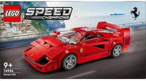 Lego Speed Champions Ferrari F40 supercar voertuig 76934 Speed Champions Bouwset - Foto 3