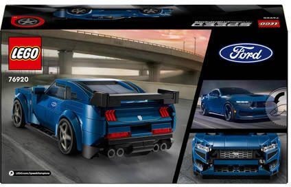 Lego Speed Champions Ford Mustang Dark Horse sportwagen 76920 Bouwset