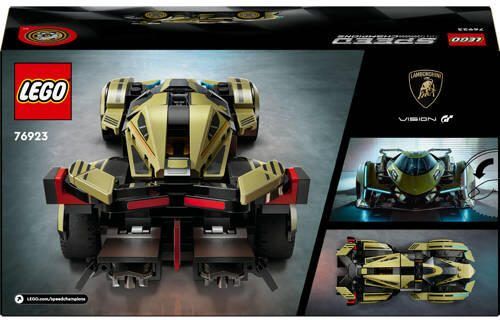 Lego Speed Champions Lamborghini Lambo V12 Vision GT supercar 76923 Bouwset - Foto 3