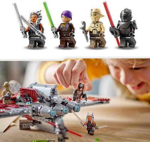 Lego Star Wars Ahsoka Tano's T-6 Jedi shuttle 75362 Bouwset - Foto 2