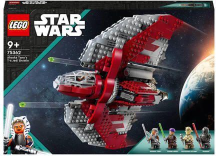 Lego Star Wars Ahsoka Tano's T-6 Jedi shuttle 75362 + New Republic E-wing vs. Shin Hati's Starfighter 75364 Bouwset - Foto 2
