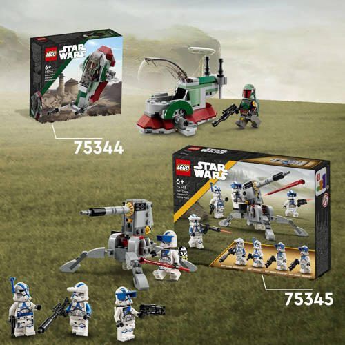 Lego Star Wars Boba Fett's sterrenschip Microfighter 75344 Bouwset - Foto 2