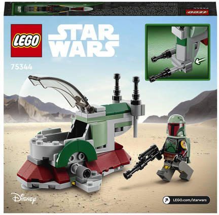 Lego Star Wars Boba Fett's sterrenschip Microfighter 75344 Bouwset - Foto 3