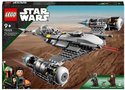 Lego Star Wars De dalorians N-1 Starfighter 75325 + Pirate Snub Fighter 75346 Bouwset