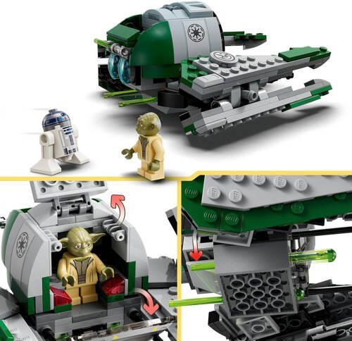 Lego Star Wars Yoda's Jedi Starfighter 75360 Bouwset - Foto 2