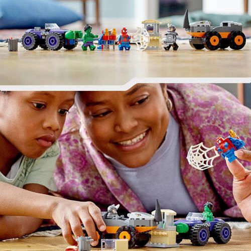 Lego Super Heroes Hulk VS Rhino Truck Duel 10782 Bouwset - Foto 2