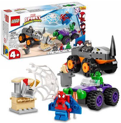 Lego Super Heroes Hulk VS Rhino Truck Duel 10782 Bouwset