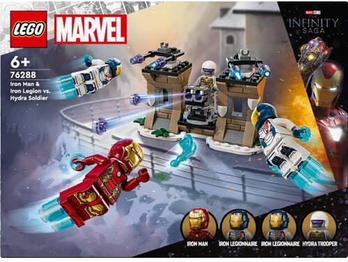 Lego Super Heroes Marvel Iron Man & Iron Legion vs. Hydra soldaat 76288 Super Heroes Marvel Bouwset