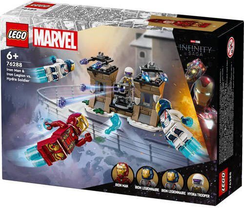 Lego Super Heroes Marvel Iron Man & Iron Legion vs. Hydra soldaat 76288 Super Heroes Marvel Bouwset - Foto 2