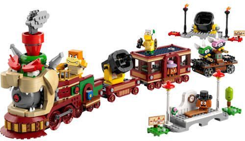 Lego Super Mario De Bowser Exprestrein speelset 71437 Super Mario Bouwset