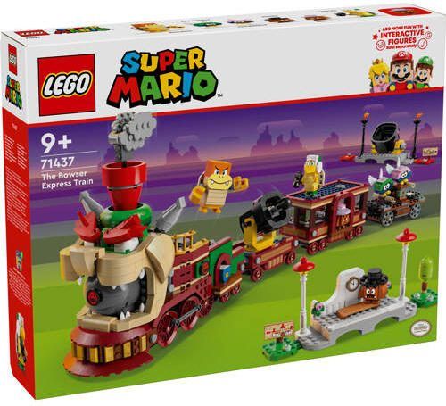 Lego Super Mario De Bowser Exprestrein speelset 71437 Super Mario Bouwset - Foto 3