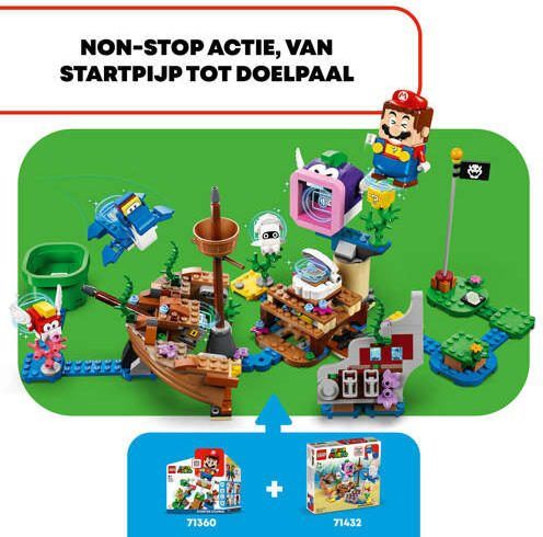 Lego Super Mario Uitbreidingsset: Dorries gezonken scheepswrak 71432 Bouwset