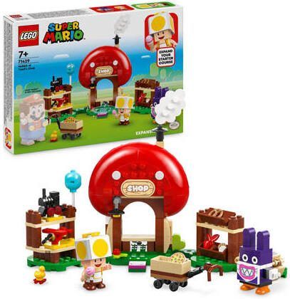 Lego Super Mario Uitbreidingsset: Nabbit bij Toads winkeltje 71429 Bouwset - Foto 3