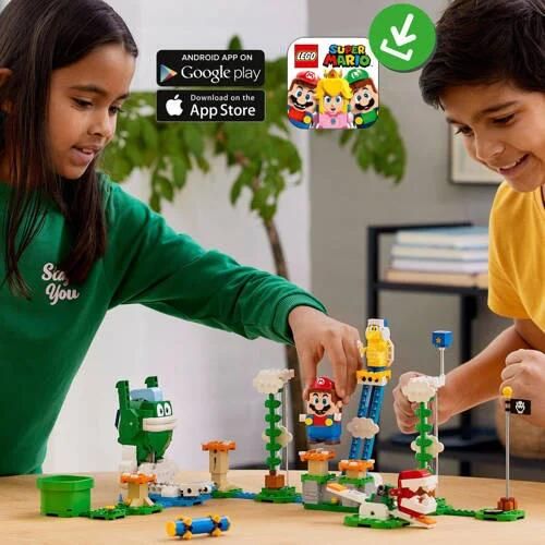 Lego Super Mario Uitbreidingsset: Reuzen-Spikes wolkentop uitdaging 71409 Bouwset