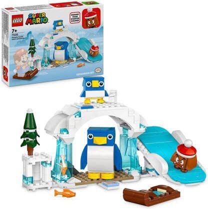 Lego Super Mario Uitbreidingsset: Sneeuwavontuur met pinguïn en familie 71430 Bouwset - Foto 3