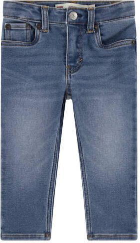 Levi's Kids 514™ Straight fit jeans medium blue denim Blauw Effen