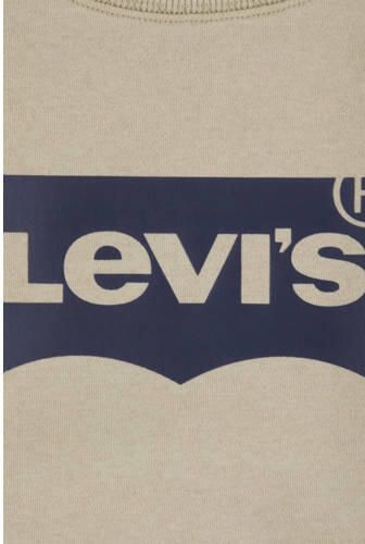 Levi's Kids sweater met tekst beige Tekst - Foto 3