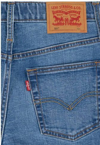 Levis Levi's Kids 501 ORIGINAL regular fit jeans athens without destruction Blauw Jongens Stretchdenim 140 - Foto 3