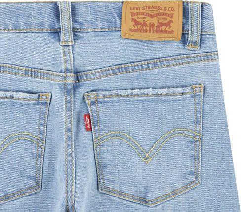 Levis Levi's Kids 501 ORIGINAL regular fit jeans luxor last Blauw Meisjes Stretchdenim 158 - Foto 4