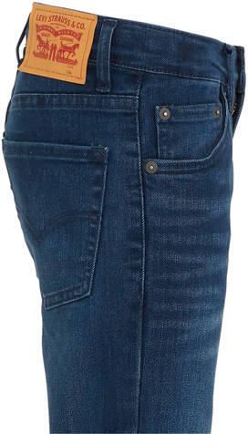 Levis Levi's Kids 510 skinny jeans dark denim Blauw Jongens Stretchdenim Effen 152 - Foto 2
