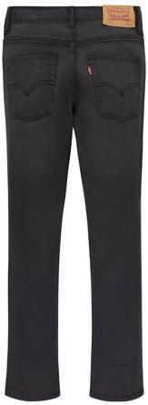Levis Levi's Kids 512 tapered fit jeans route 66 Zwart Jongens Stretchdenim Effen 140 - Foto 6