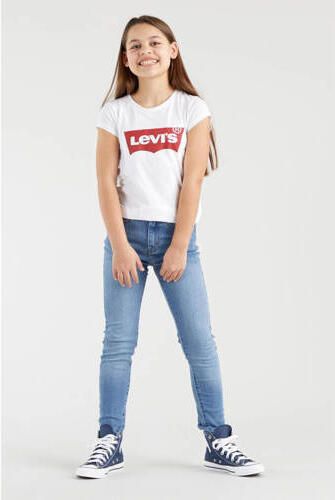Levis Levi's Kids 720 high rise super skinny jeans annex Blauw Meisjes Stretchdenim 164 176 - Foto 2