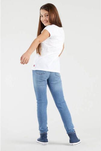 Levis Levi's Kids 720 high rise super skinny jeans annex Blauw Meisjes Stretchdenim 164 176 - Foto 3