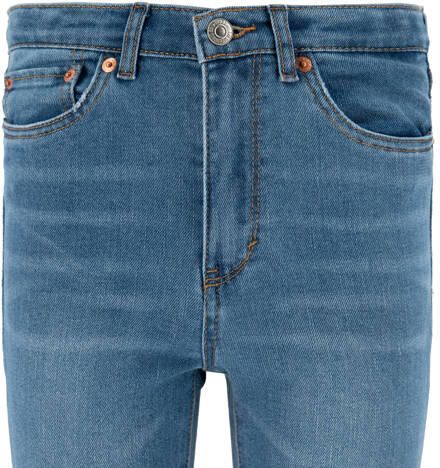 Levis Levi's Kids 726 high waist flared jeans CLEAN GETAWAY Blauw Meisjes Stretchdenim 104 - Foto 16