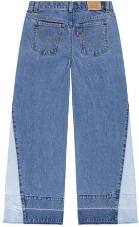 Levis Levi's Kids 94 baggy wide leg jeans drew me in mco Blauw Meisjes Denim 116 - Foto 2
