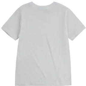 Levis Levi's Kids basic T-shirt Batwing chest met logo wit Jongens Katoen Ronde hals 116 - Foto 1