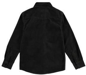 Levis Levi's Kids corduroy overshiirt BARSTOW zwart Overhemd Effen 140