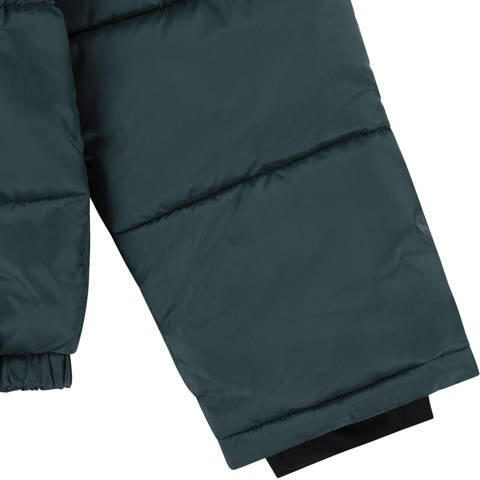 Levis Levi's Kids gewatteerde winterjas COLOR BLOCK donkergroen wit groen Jongens Polyester Capuchon 128 - Foto 4